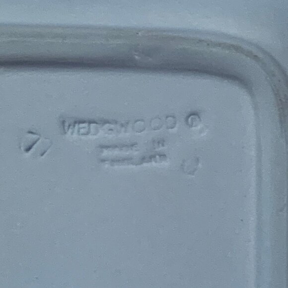 Vintage Imported Wedgewood China Butterdish - Picture 7 of 9